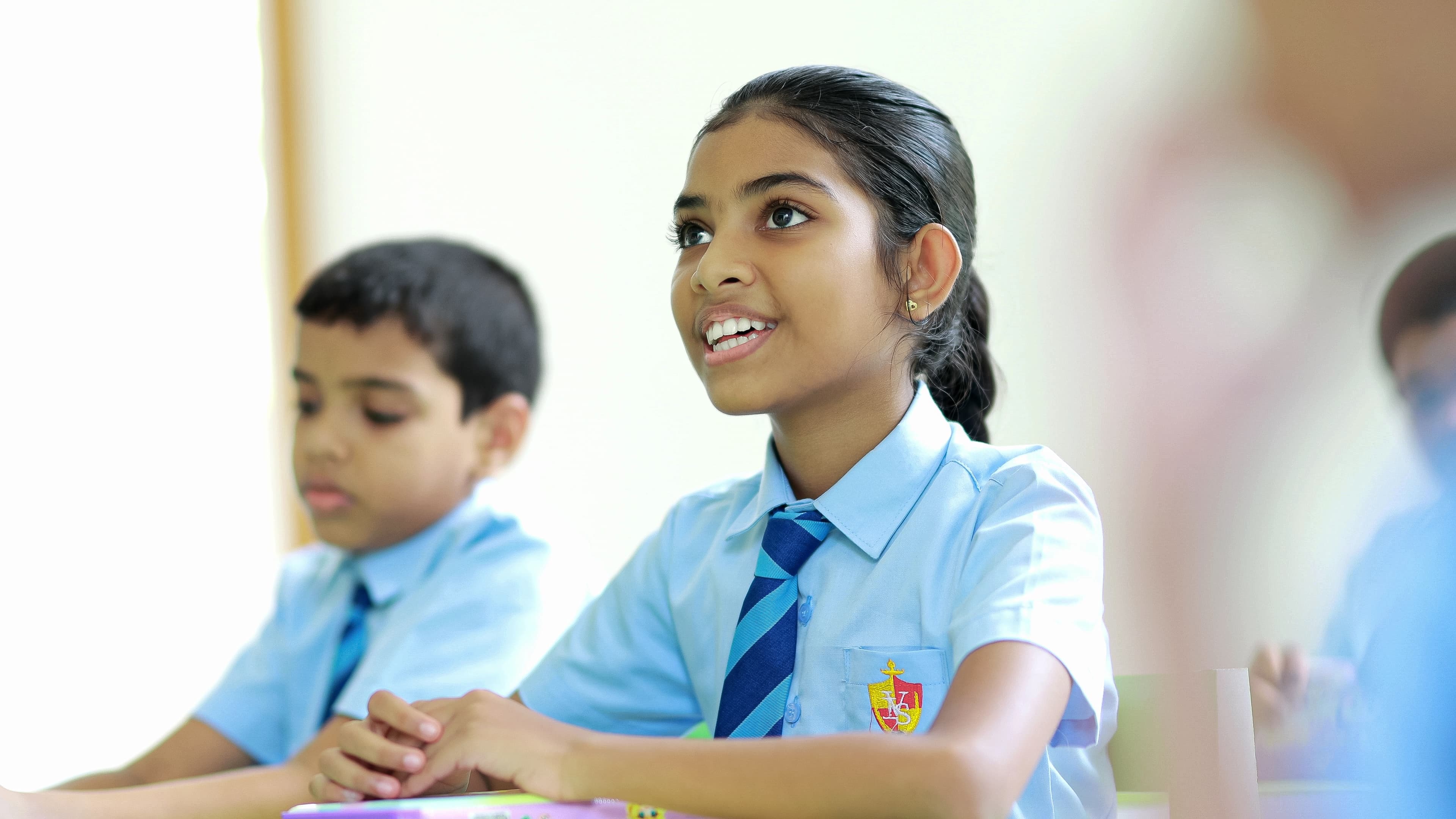 Secondary students at Vertex International School